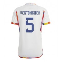 Muški Nogometni Dres Belgija Jan Vertonghen #5 Gostujuci SP 2022 Kratak Rukav